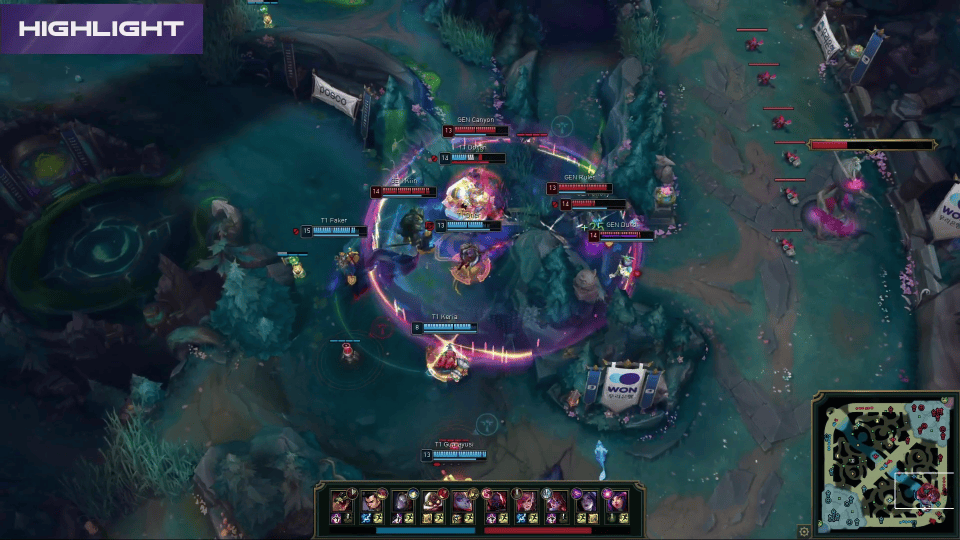 FLY翻盘GEN,Gumayusi团战一打五峡谷大战淘汰赛,引爆全场热议 FLY翻盘GEN,Gumayusi团战一打五峡谷大战淘汰赛,引爆全场热议